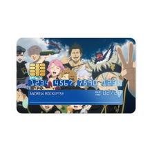 Load image into Gallery viewer, Black Clover Asta, Noelle Silva, Yami Sukehiro, Luck Voltia Credit Card Skins (4-in-1 Pack)