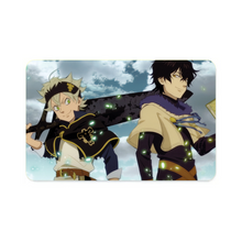Load image into Gallery viewer, Black Clover Asta, Yuno Credit Card Skins (4-in-1 Pack)