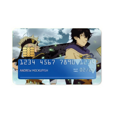 Load image into Gallery viewer, Black Clover Asta, Yuno Credit Card Skins (4-in-1 Pack)