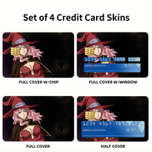 Load image into Gallery viewer, Black Clover Credit Card Skins (4-in-1 Pack)