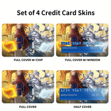 Load image into Gallery viewer, Black Clover Credit Card Skins (4-in-1 Pack)