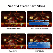 Load image into Gallery viewer, Black Clover Credit Card Skins (4-in-1 Pack)