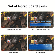 Load image into Gallery viewer, Black Clover Credit Card Skins (4-in-1 Pack)
