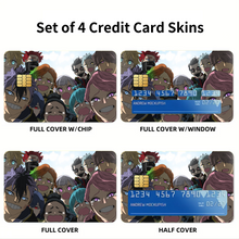 Load image into Gallery viewer, Black Clover Credit Card Skins (4-in-1 Pack)