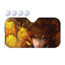 Load image into Gallery viewer, Black Clover Mereoleona Vermillion  Car Sunshade
