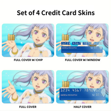 Load image into Gallery viewer, Black Clover Noelle Silva Credit Card Skins (4-in-1 Pack)