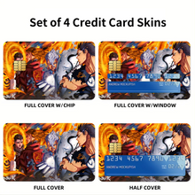 Load image into Gallery viewer, Black Clover Yami Sukehiro Credit Card Skins (4-in-1 Pack)