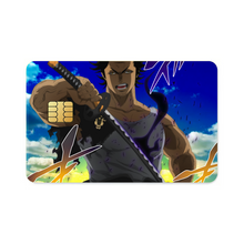 Load image into Gallery viewer, Black Clover Yami Sukehiro Credit Card Skins (4-in-1 Pack)