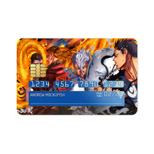 Load image into Gallery viewer, Black Clover Yami Sukehiro Credit Card Skins (4-in-1 Pack)