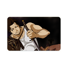 Load image into Gallery viewer, Black Clover Yami Sukehiro Credit Card Skins (4-in-1 Pack)