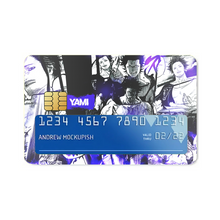 Load image into Gallery viewer, Black Clover Yami Sukehiro Credit Card Skins (4-in-1 Pack)