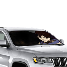 Load image into Gallery viewer, Black Clover Yuno Car Sunshade
