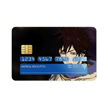 Load image into Gallery viewer, Black Clover Yuno Credit Card Skins (4-in-1 Pack)
