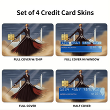 Load image into Gallery viewer, Bleach Ichigo Kurosaki Credit Card Skins (4-in-1 Pack)