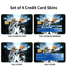 Load image into Gallery viewer, Bleach Ichigo Kurosaki Credit Card Skins (4-in-1 Pack)