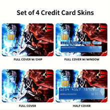 Load image into Gallery viewer, Bleach Ichigo Kurosaki Credit Card Skins (4-in-1 Pack)