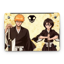 Load image into Gallery viewer, Bleach Ichigo Kurosaki, Rukia Kuchiki Macbook Skin