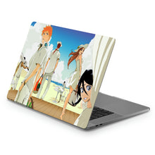 Load image into Gallery viewer, Bleach Ichigo Kurosaki, Rukia Kuchiki, Renji Abarai, Orihime Inoue, Yasutora Sado Macbook Skin