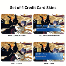 Load image into Gallery viewer, Bleach Movie 3 Promo Image Drawn and Colored by Kubo Tite Credit Card Skins (4-in-1 Pack)