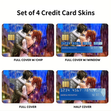 Load image into Gallery viewer, Bleach Orihime Inoue, Ulquiorra Cifer Credit Card Skins (4-in-1 Pack)