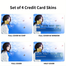 Load image into Gallery viewer, Bleach Rukia Kuchiki Credit Card Skins (4-in-1 Pack)