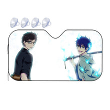 Load image into Gallery viewer, Blue Exorcist Car Sunshade