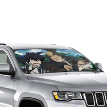 Load image into Gallery viewer, Blue Exorcist Car Sunshade