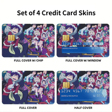 Load image into Gallery viewer, Blue Exorcist Credit Card Skins (4-in-1 Pack)