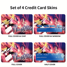 Load image into Gallery viewer, Blue Exorcist Credit Card Skins (4-in-1 Pack)