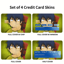 Load image into Gallery viewer, Blue Exorcist Credit Card Skins (4-in-1 Pack)