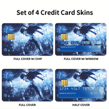Load image into Gallery viewer, Blue Exorcist Credit Card Skins (4-in-1 Pack)