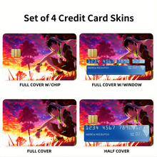Load image into Gallery viewer, Blue Exorcist Credit Card Skins (4-in-1 Pack)