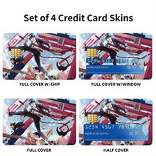Load image into Gallery viewer, Blue Exorcist Credit Card Skins (4-in-1 Pack)