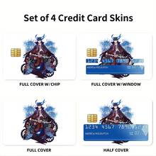 Load image into Gallery viewer, Blue Exorcist Credit Card Skins (4-in-1 Pack)
