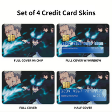 Load image into Gallery viewer, Blue Exorcist Credit Card Skins (4-in-1 Pack)