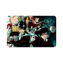 Load image into Gallery viewer, Blue Exorcist Credit Card Skins (4-in-1 Pack)