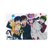 Load image into Gallery viewer, Blue Exorcist Credit Card Skins (4-in-1 Pack)
