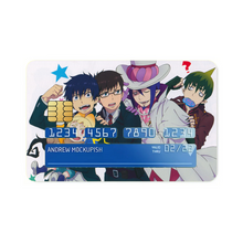 Load image into Gallery viewer, Blue Exorcist Credit Card Skins (4-in-1 Pack)