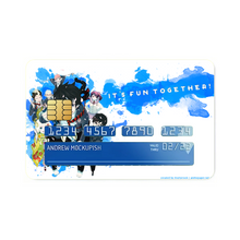 Load image into Gallery viewer, Blue Exorcist Credit Card Skins (4-in-1 Pack)