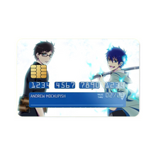 Load image into Gallery viewer, Blue Exorcist Credit Card Skins (4-in-1 Pack)