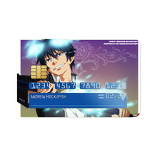 Load image into Gallery viewer, Blue Exorcist Credit Card Skins (4-in-1 Pack)