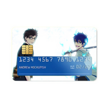 Load image into Gallery viewer, Blue Exorcist Credit Card Skins (4-in-1 Pack)