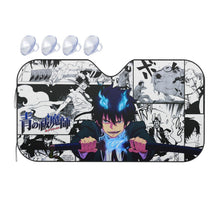 Load image into Gallery viewer, Blue Exorcist Rin Okumura Car Sunshade