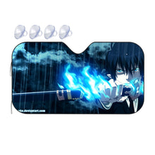 Load image into Gallery viewer, Blue Exorcist Rin Okumura Car Sunshade