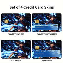 Load image into Gallery viewer, Blue Exorcist Rin Okumura Credit Card Skins (4-in-1 Pack)