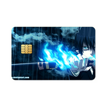Load image into Gallery viewer, Blue Exorcist Rin Okumura Credit Card Skins (4-in-1 Pack)