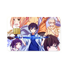 Load image into Gallery viewer, Blue Exorcist Rin Okumura Credit Card Skins (4-in-1 Pack)