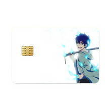 Load image into Gallery viewer, Blue Exorcist Rin Okumura Credit Card Skins (4-in-1 Pack)