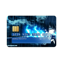 Load image into Gallery viewer, Blue Exorcist Rin Okumura Credit Card Skins (4-in-1 Pack)