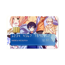 Load image into Gallery viewer, Blue Exorcist Rin Okumura Credit Card Skins (4-in-1 Pack)